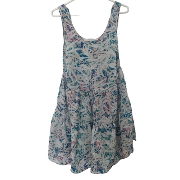 Lovers + Friends Womens Floral Dress Size Medium Sleeveless Summer Midi Coquette - Picture 2 of 6
